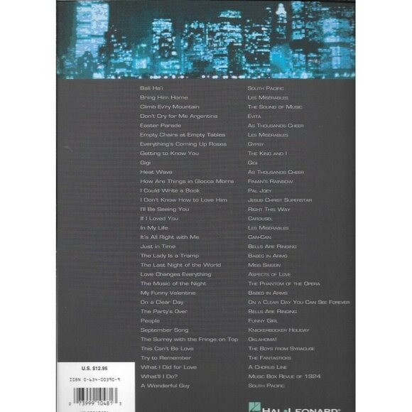 The Broadway Collection - Songbook - 33 Songs - Piano Solo NWOT 30052pb - Picture 2 of 2